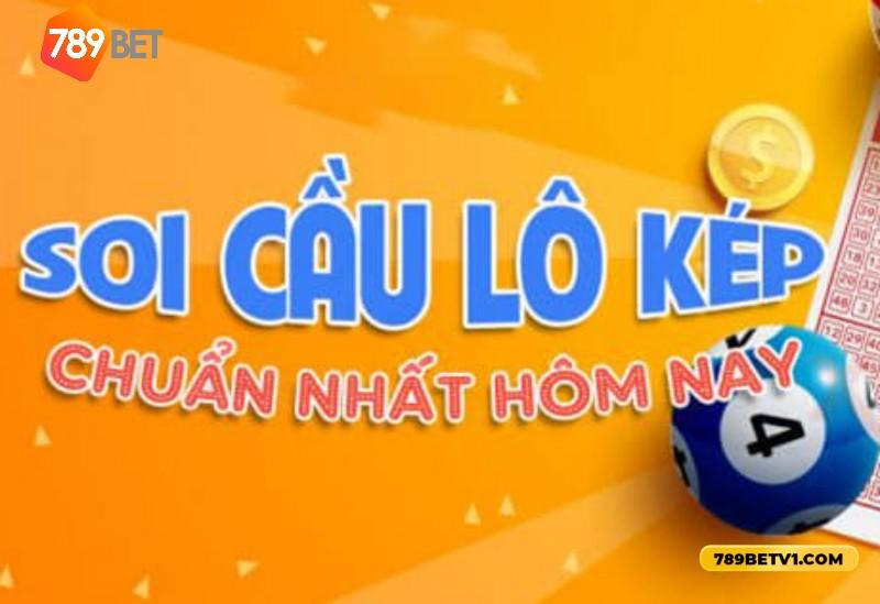 Soi cầu nhà cái 789bet với lô kép  