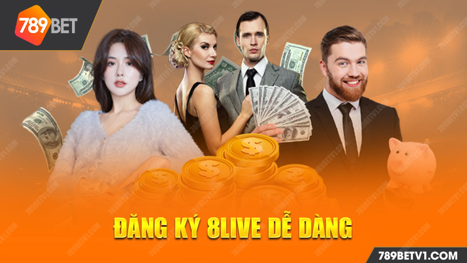 Hướng dẫn đăng ký tài khoản nhà cái 8LIVE