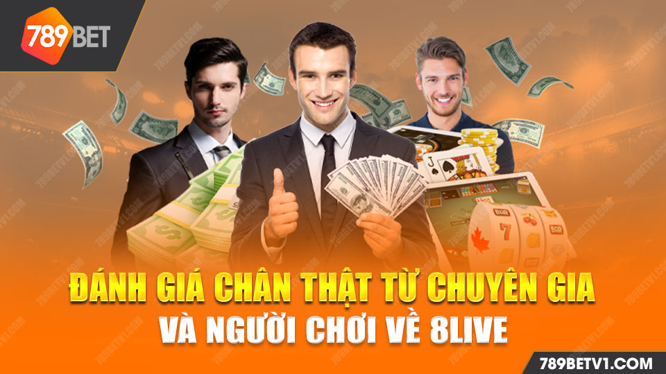 Hầu hết đánh giá của người chơi về 8LIVE đều rất tích cực