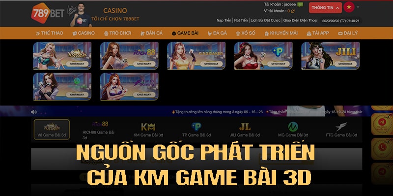 KM Game Bài 3D